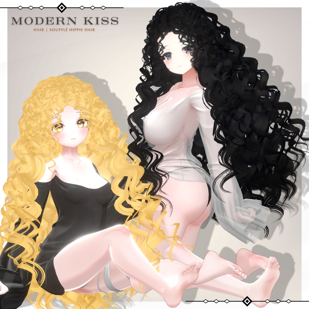 SALE💋 [18アバター対応] Soufflé Hippie Hair  image