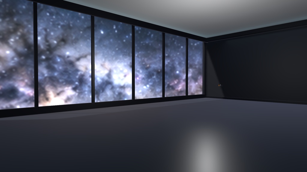 【無料】VRC向けワールドアセット　skyroom image