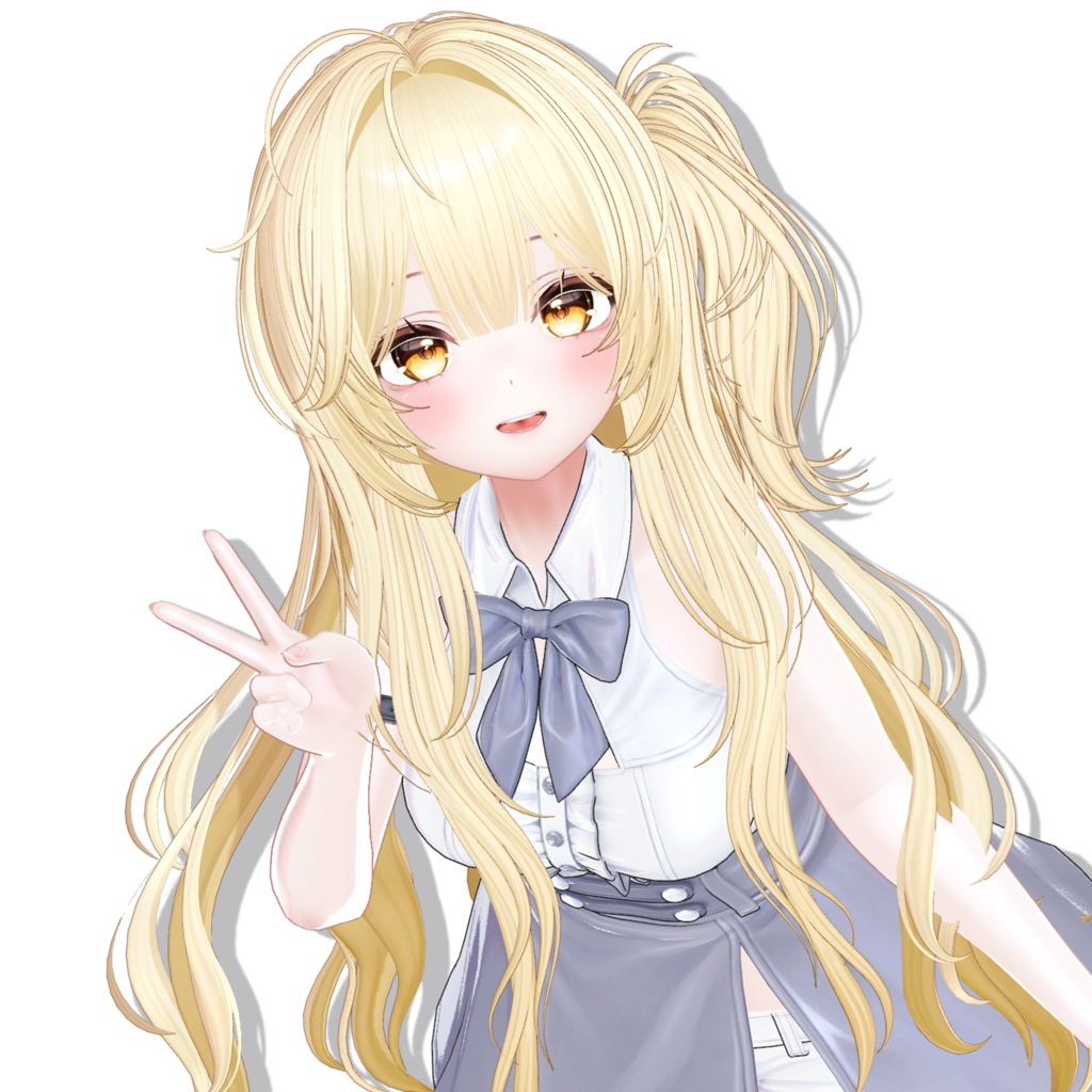 🎉SALE🎉【VRC Hair】Floria Hair【9 Avatars】 image