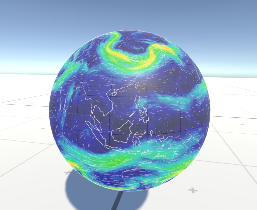 [VRChatワールドギミック]Wind Globe image