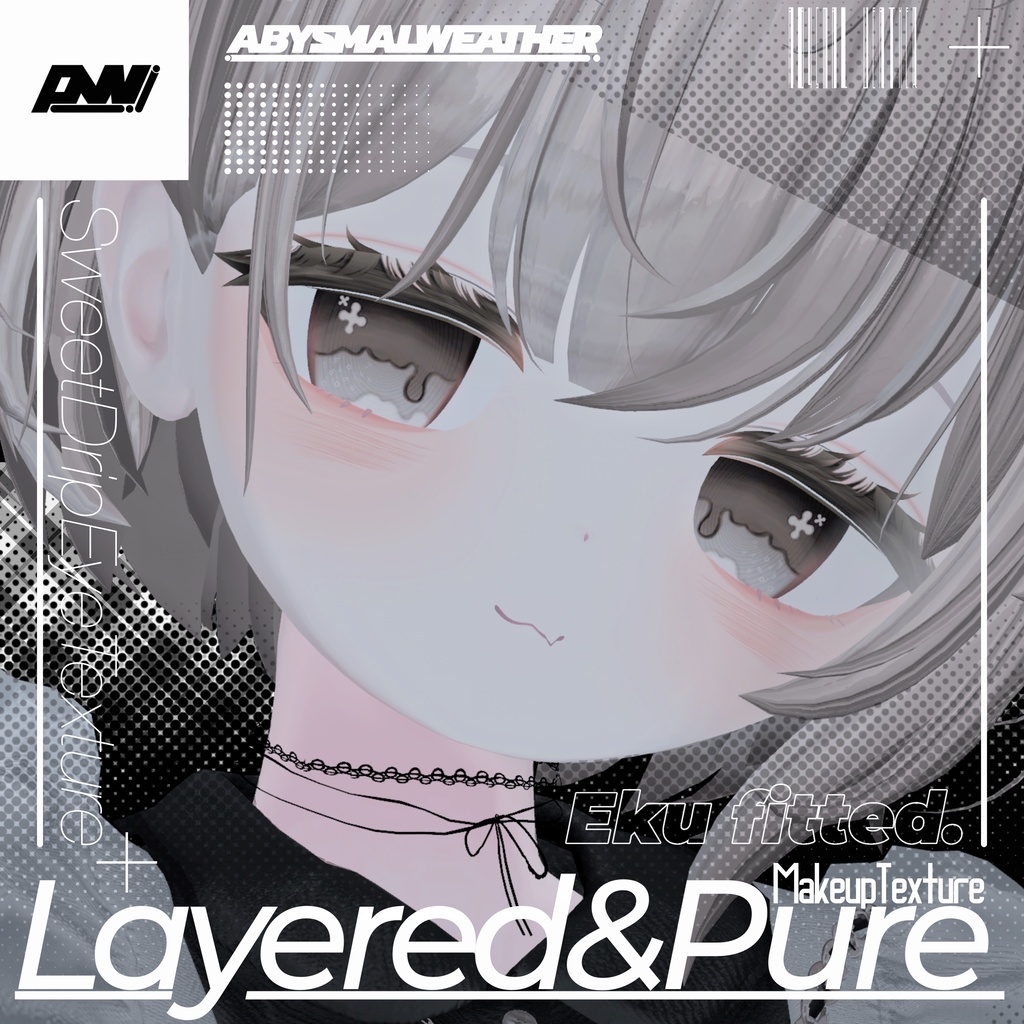 【Eku 専用】Layered＆pureMakeUpTexture+SweetDripEyeTexture image