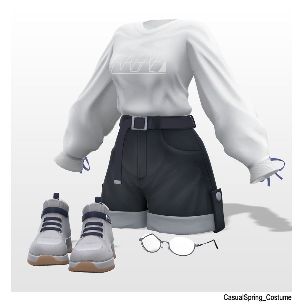 【衣装】CasualSpring 【複数アバター対応】 image