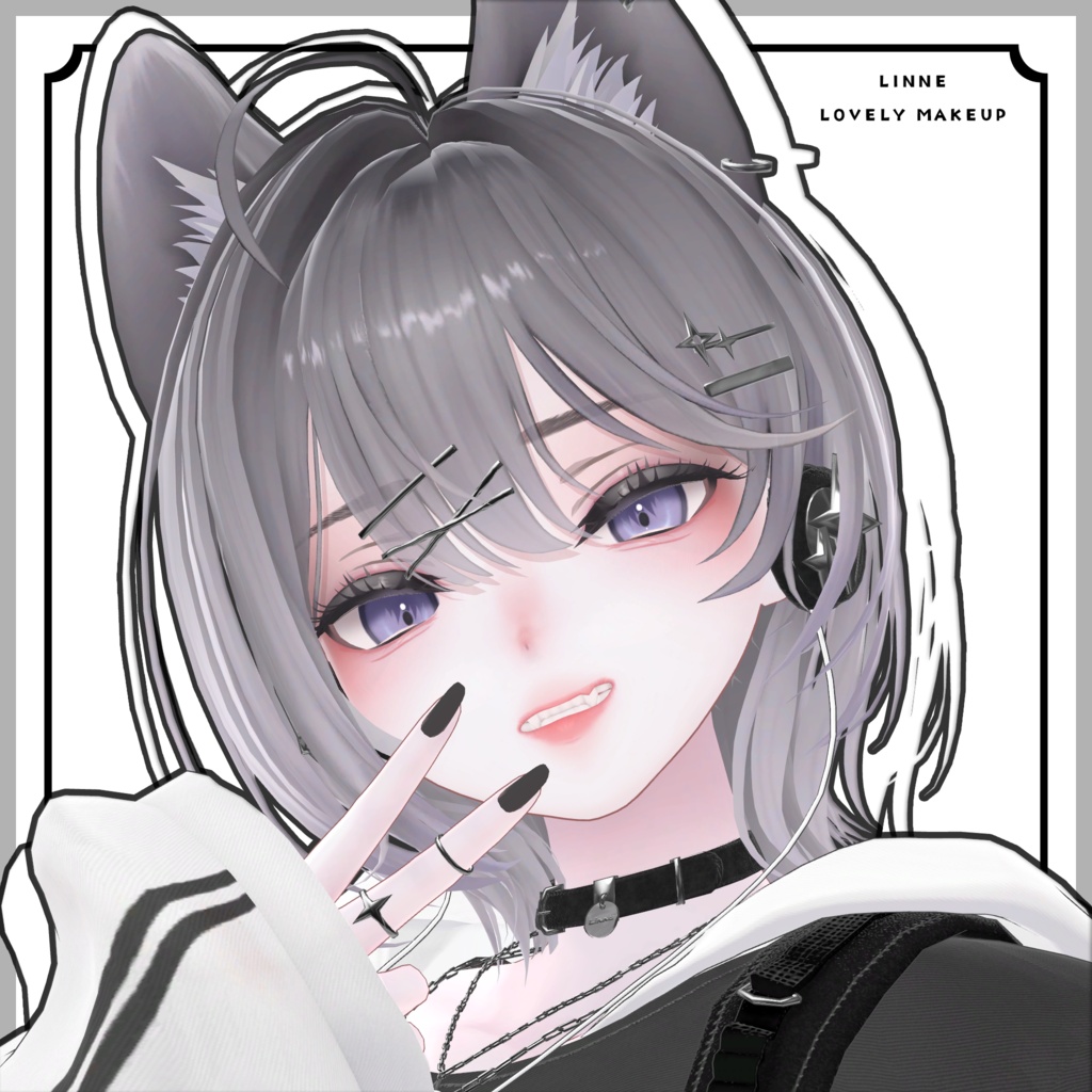Linne Lovely Makeup ✩.*˚【メイクテクスチャ】 image