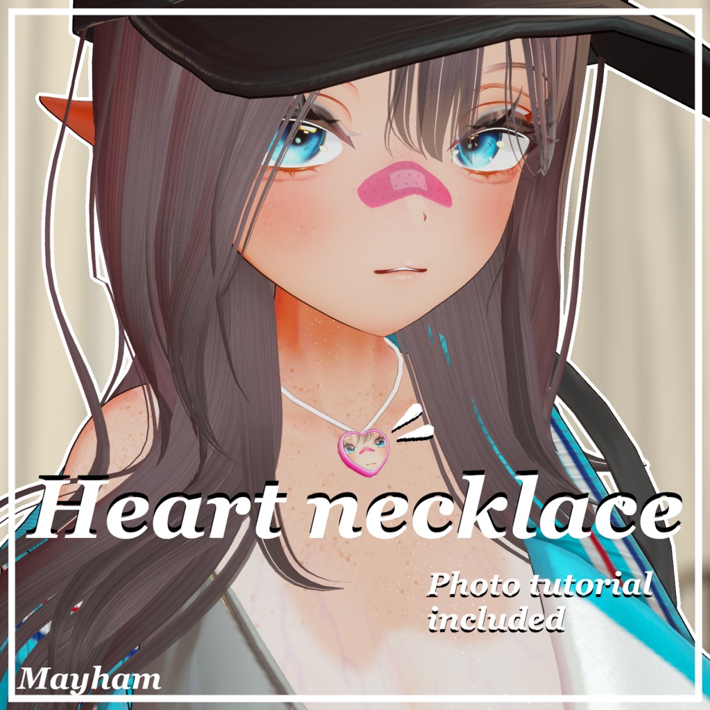 ❤️ Photo Heart Necklace ❤️ image