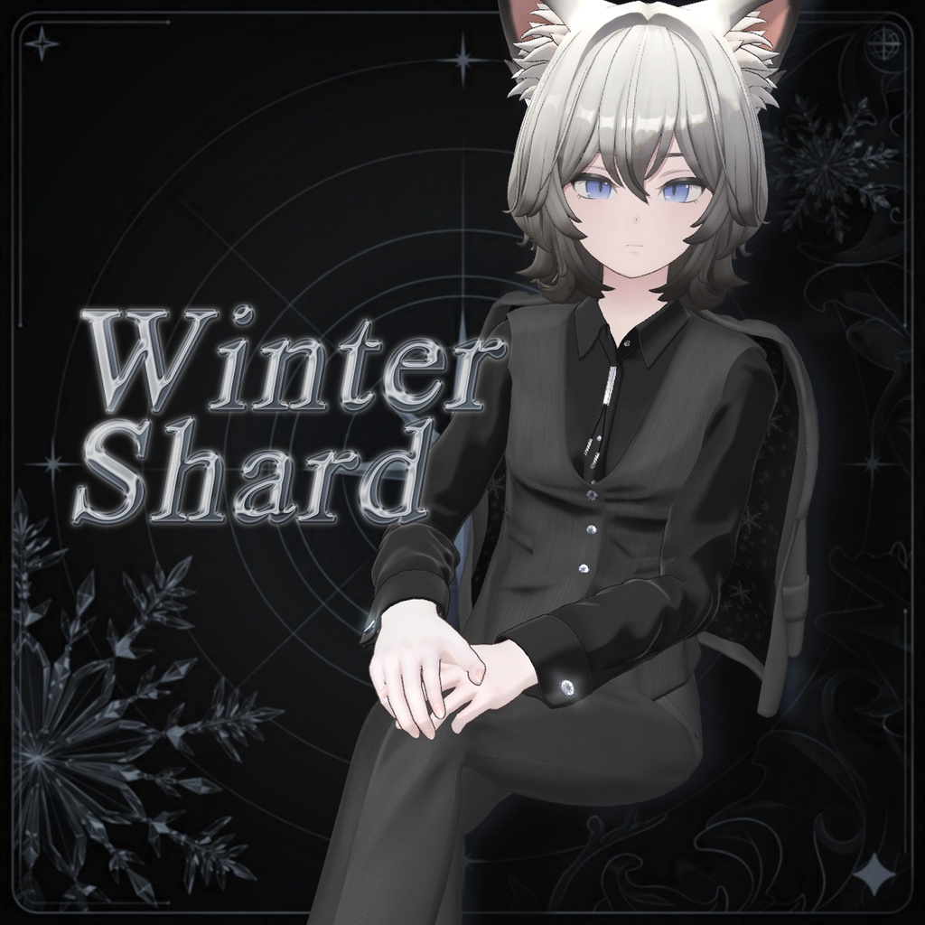 💫15アバター対応💫[3D衣装]❄️   Winter Shard 「ウィンター・シャード」 image