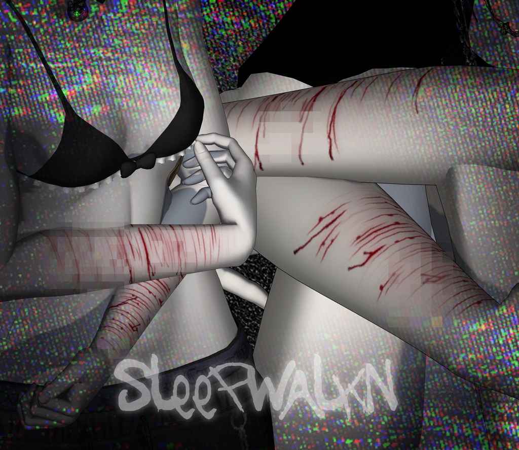 ♱ SleepWalkN ♱ Free scar overlay image
