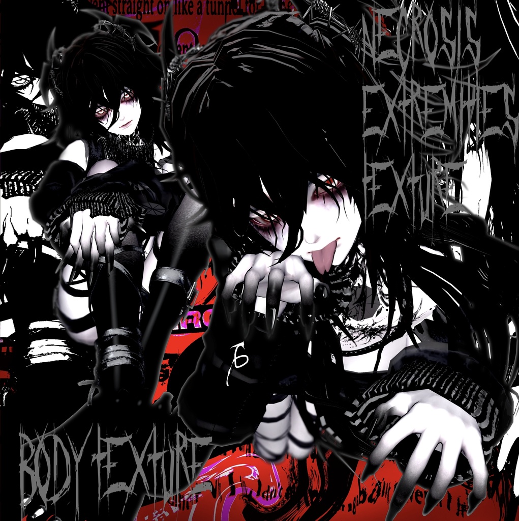 【期間限定sale】Necrosis Extremities Body Texture/velnica専用 image