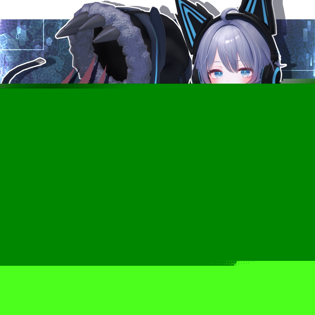 【20アバター対応】Wolfie Claw image