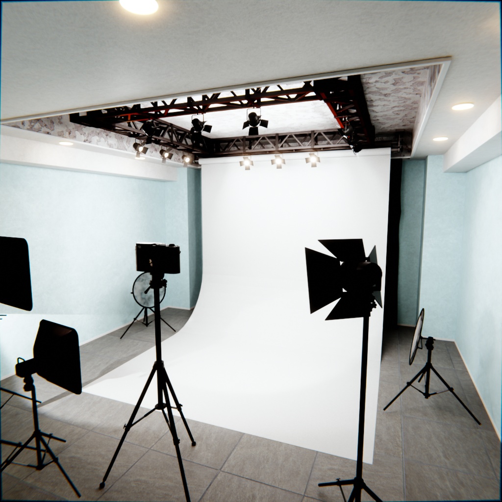 【Blender】 撮影ルーム - Photo Studio image