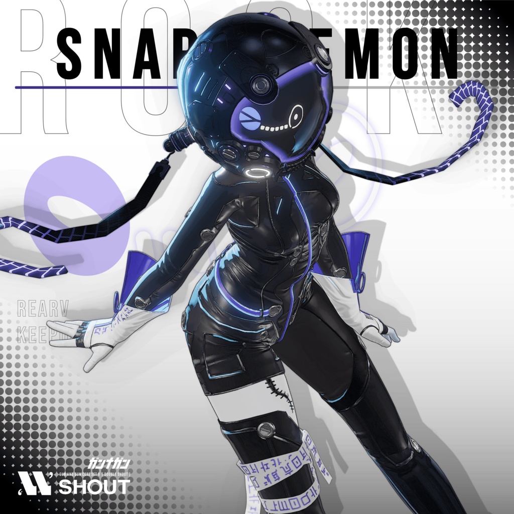 【20％OFF】SNAP DAEMON【#VRガンナガン ロック衣装】 image