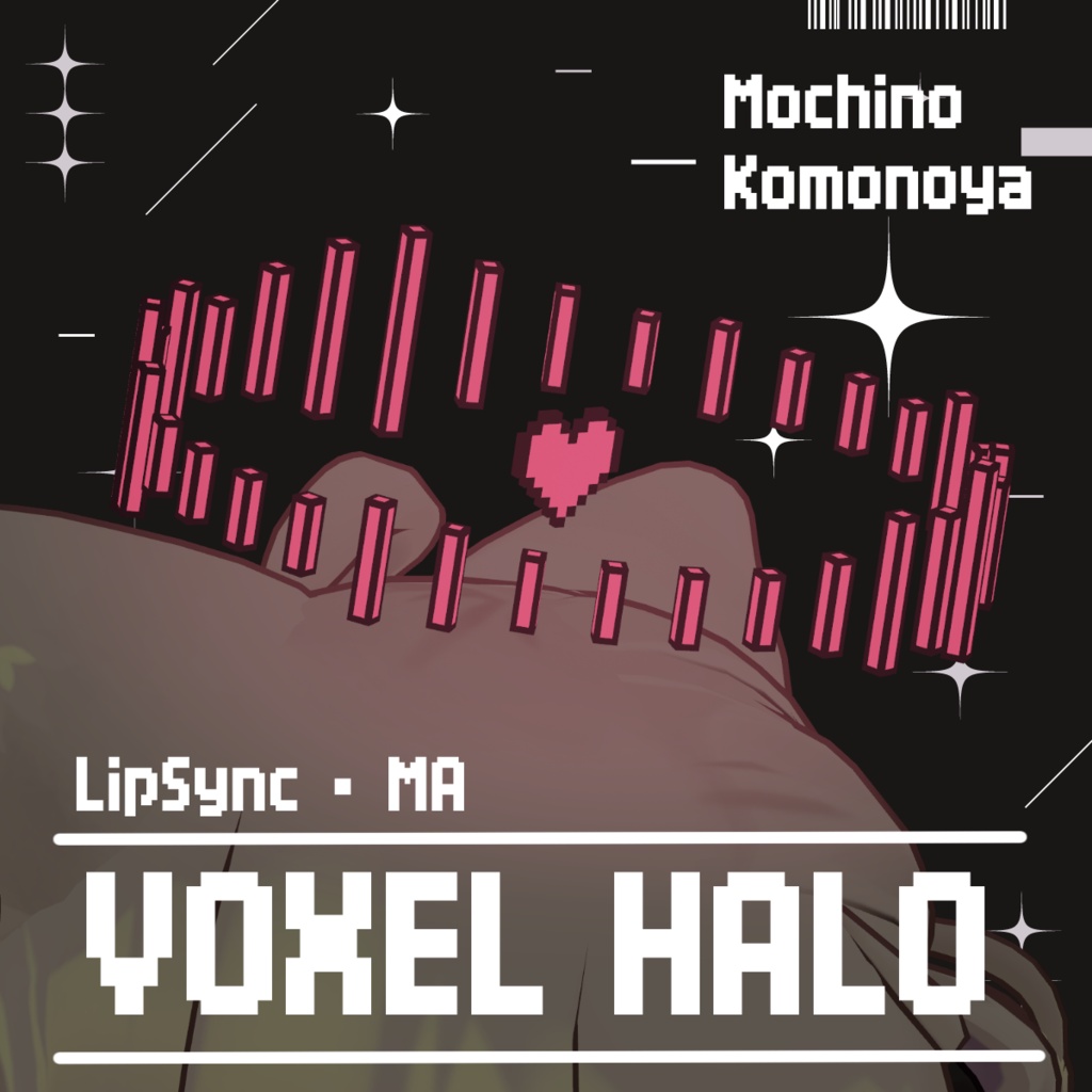 【キプフェル対応】VOXEL HALO【アニメーション・リップシンク設定済】 image