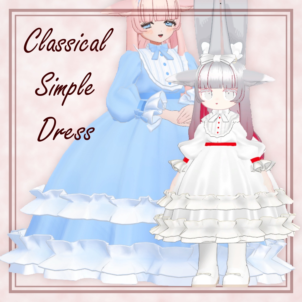 ◆Classical Simple Dress image