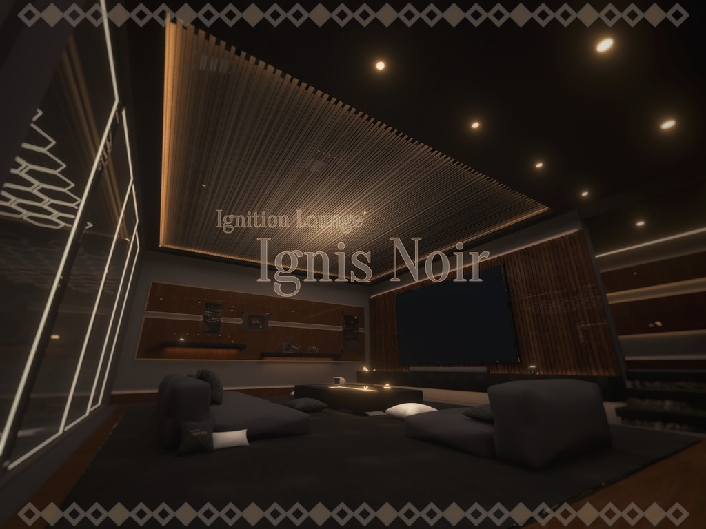 オリジナル3Dモデル 　Ignis Noir「イグニス・ノワール」 image