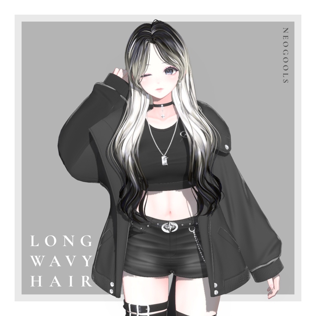 〈14アバター対応〉 ✦｡✨Long_Wavy_Hair｡ image