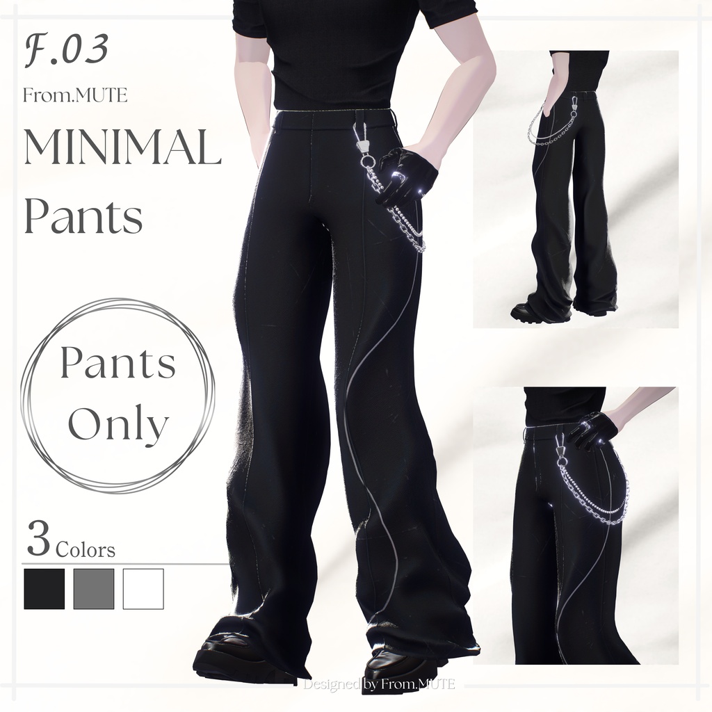 SAIL🎈F.03/MINIMAL Pants image