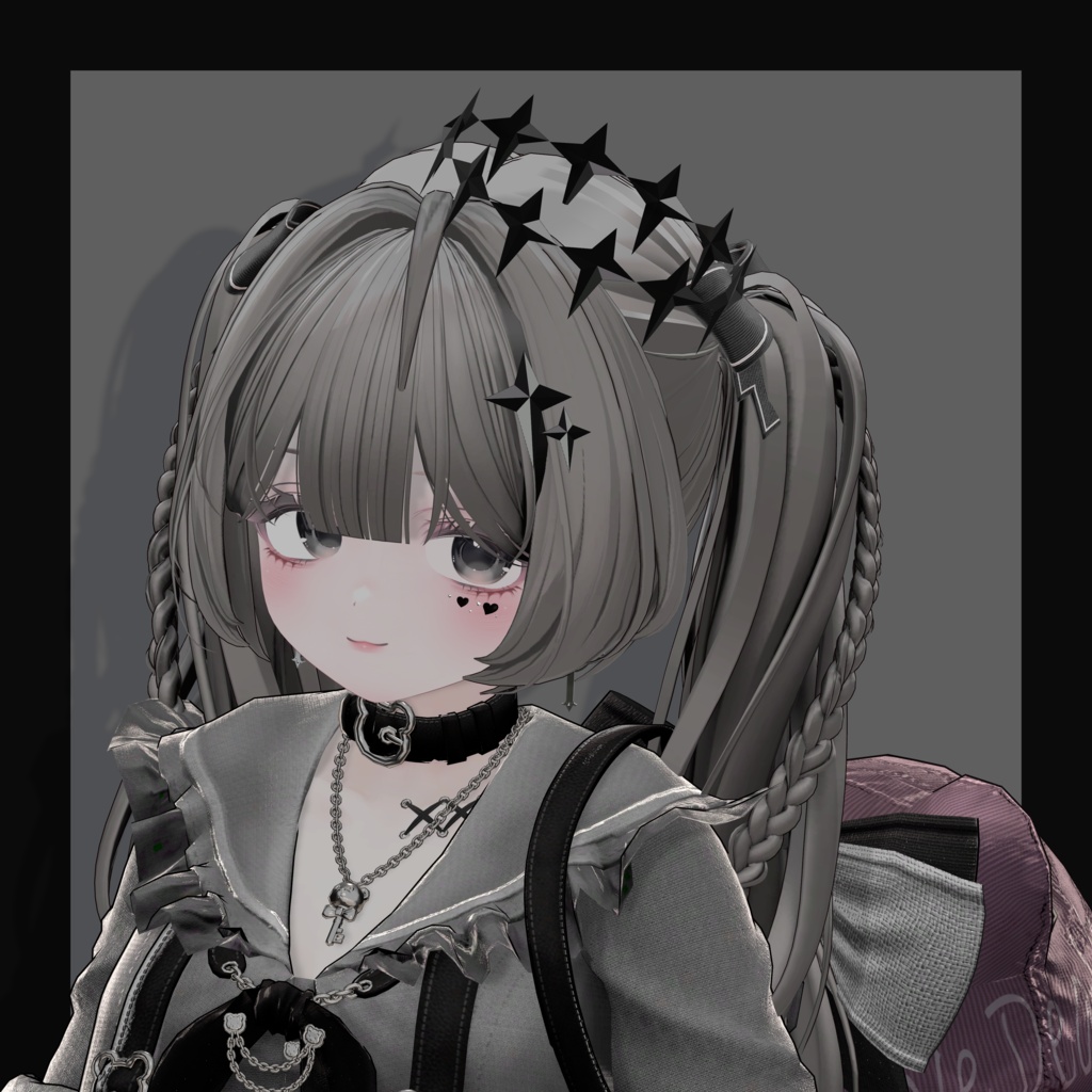 【無料/free】Noir halo image