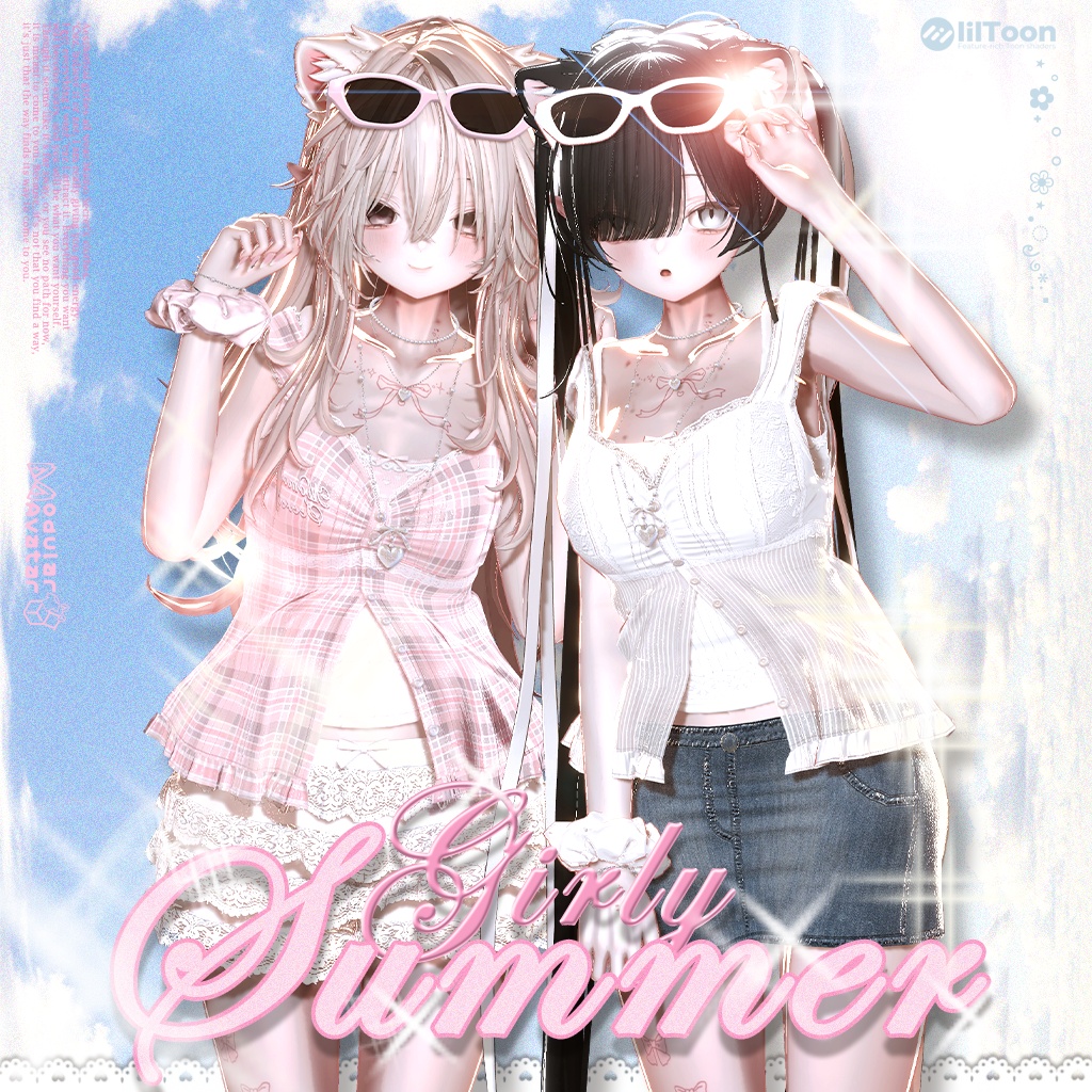 [24hr 50%!!] Girly Summer 14 colors💕 15アバター対応！ image