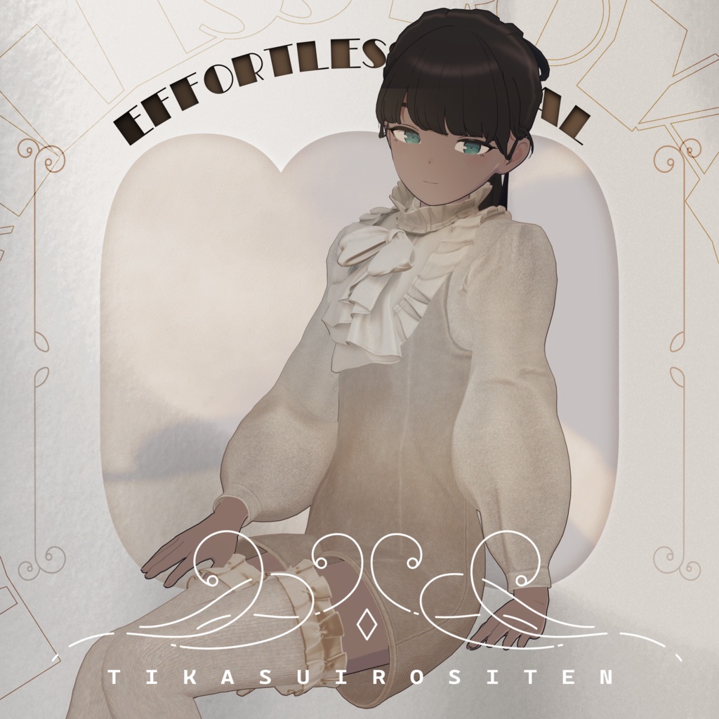 Effortless Royal｜VRChat想定3D衣装 - 11アバター対応 image