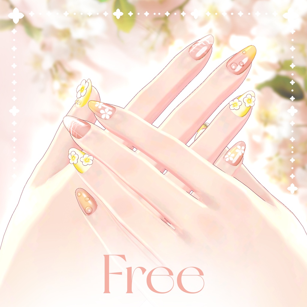 【19アバター対応】🌹RoséMer Nail image