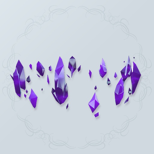 【VRC向けアクセサリー】クリスタルヘイロー image