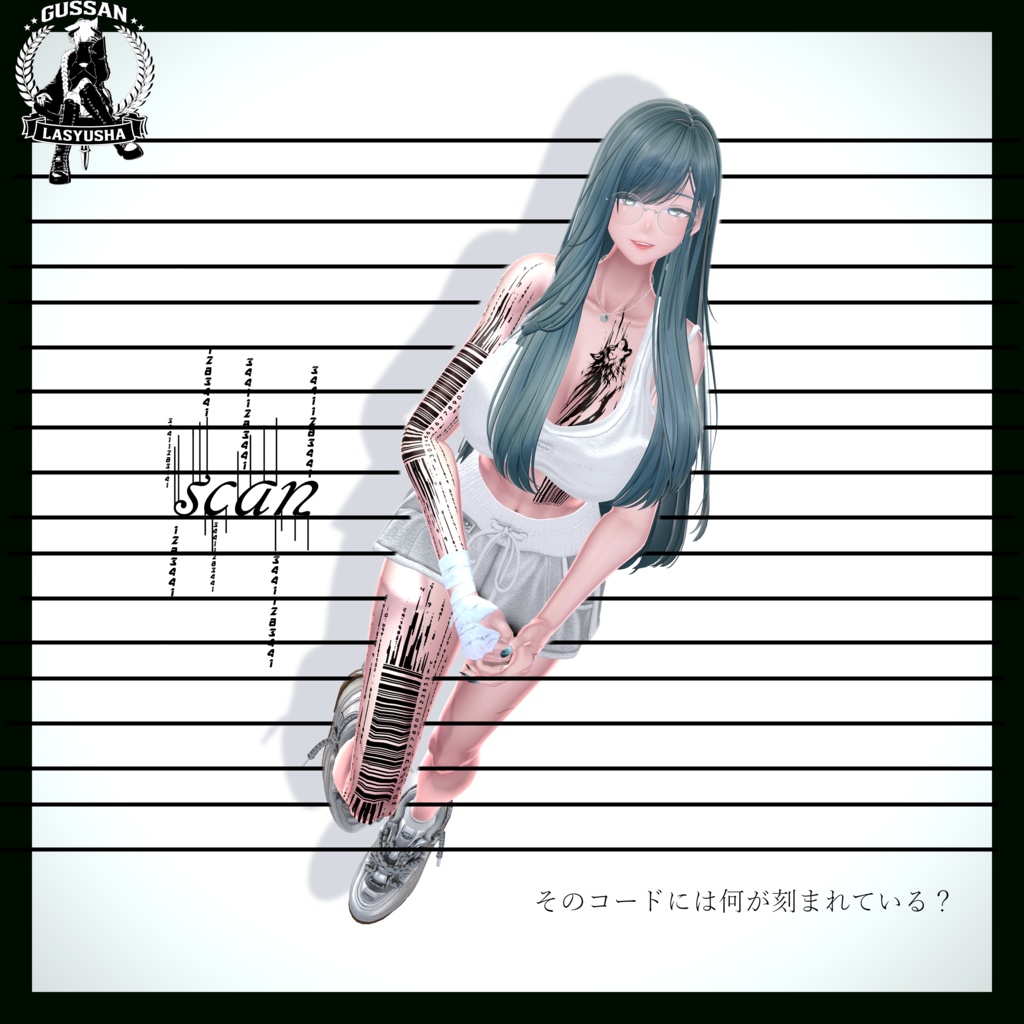 G.Code『scan』タトゥーデカール　GSshop　 image