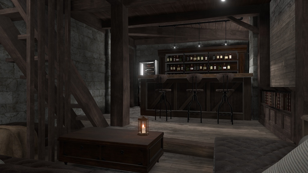 【３Dワールド】Basement Room Style image