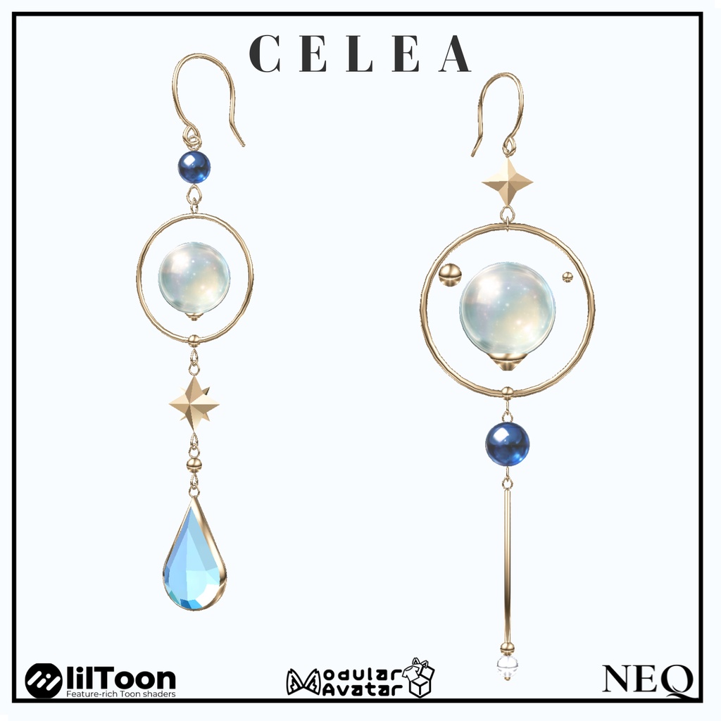 【イヤリング】CELEA【全アバター】 image