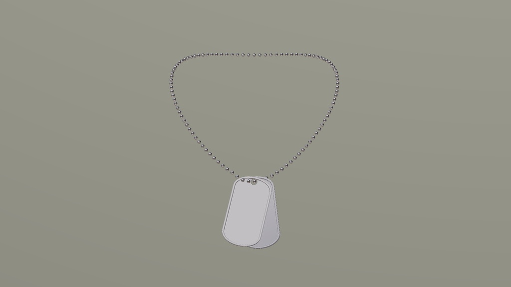 ベース無料【カスタム刻印可能】dogtag_001 image