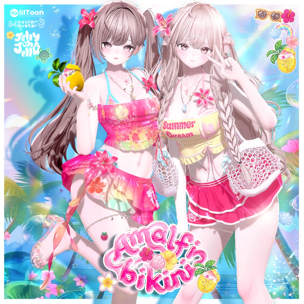 [24時間無料/48時間限定 890円] Amalfi Bikini🌺 15 avatars image