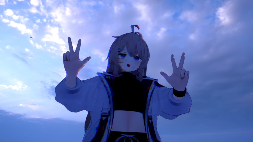 【VRC想定】グリッチシェーダー / Glitch Shader image