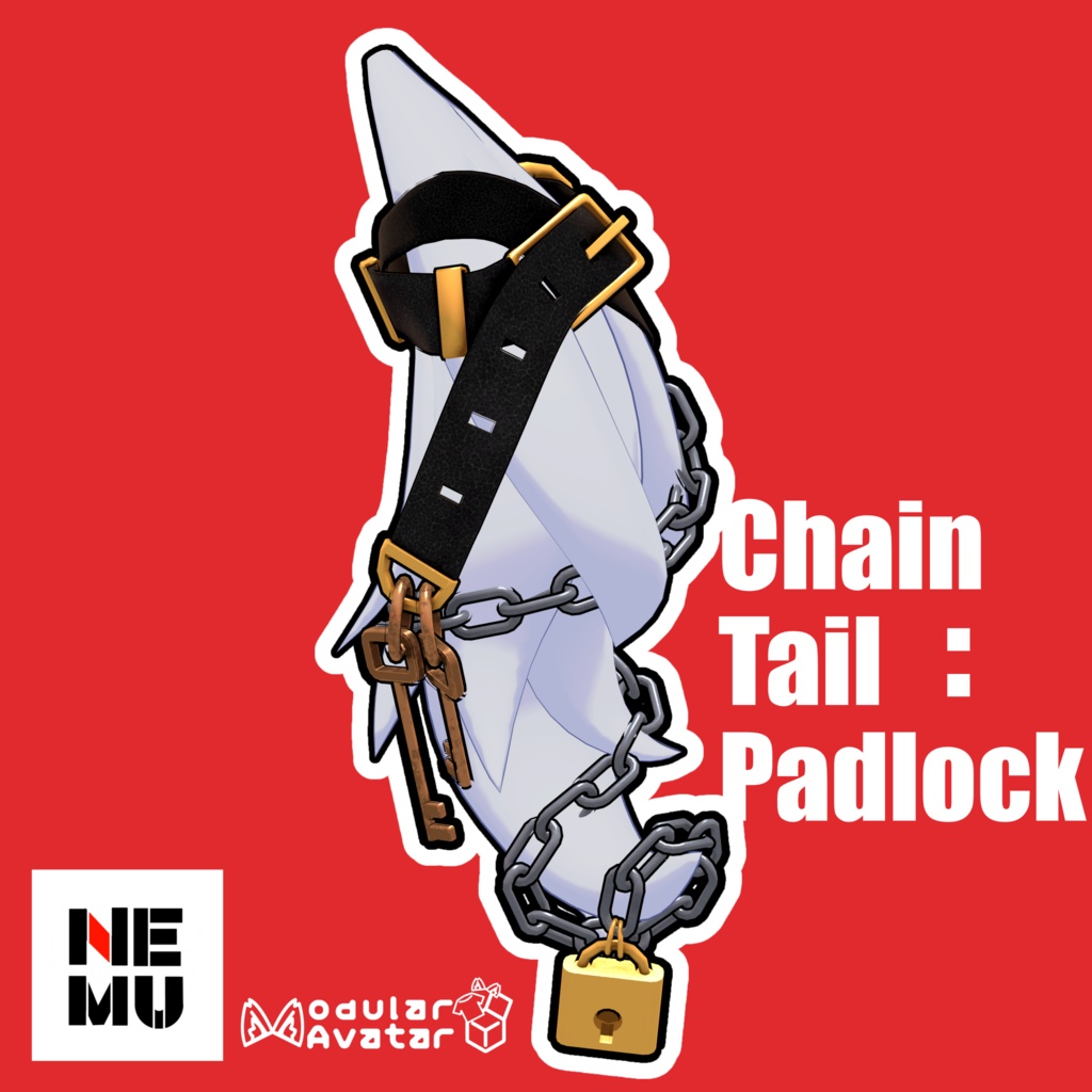Chain Tail：Padlock【Moko対応】 image