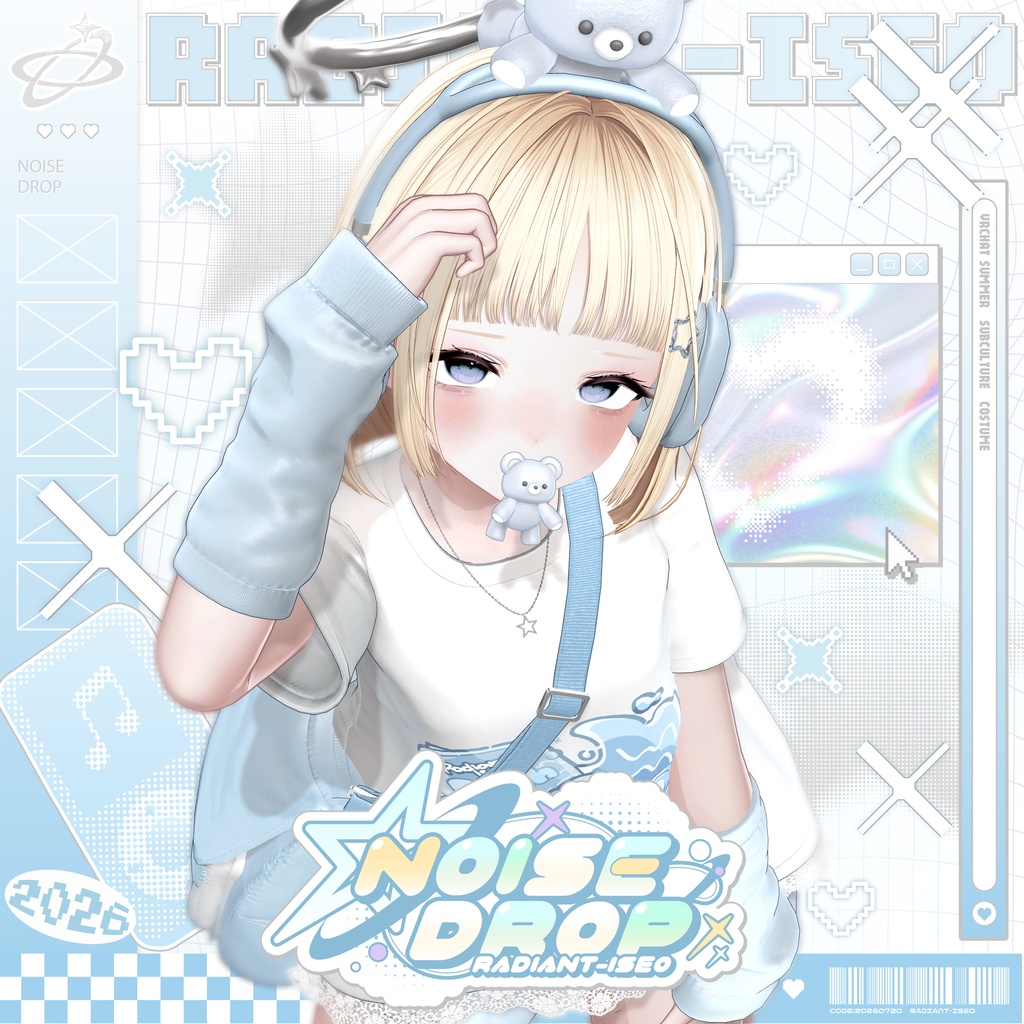 【💟💫NOISE DROP💫💟】 18アバター対応Radiant-iseo image