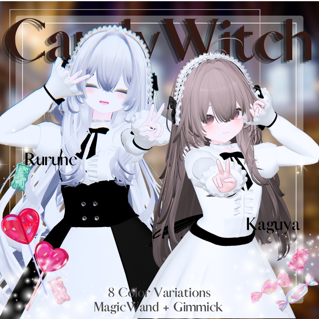 【7アバター対応】CandyWitch 🍬 3Way Outfit #CWCloset  image