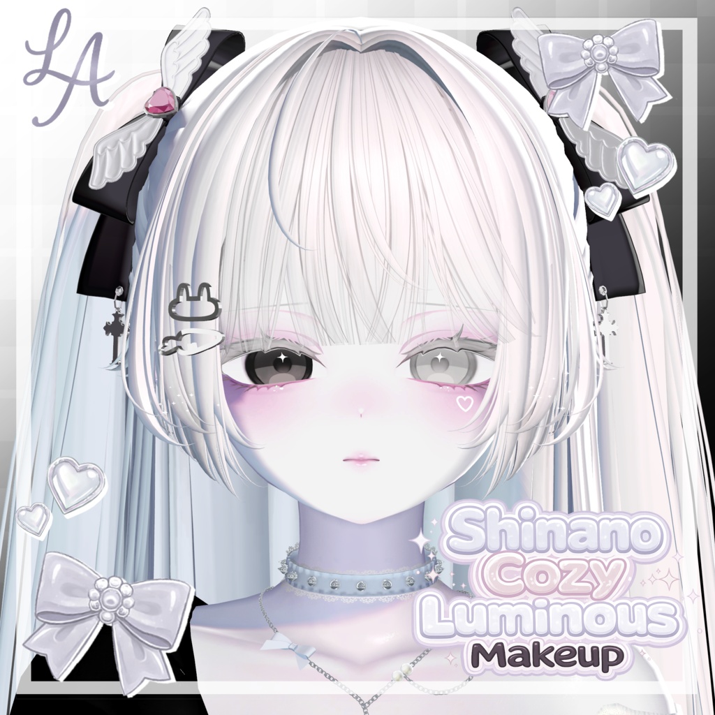 【SAIE / しなの / shinano】 Luminous Cozy - Eye Texture & Makeup+Blendshape image