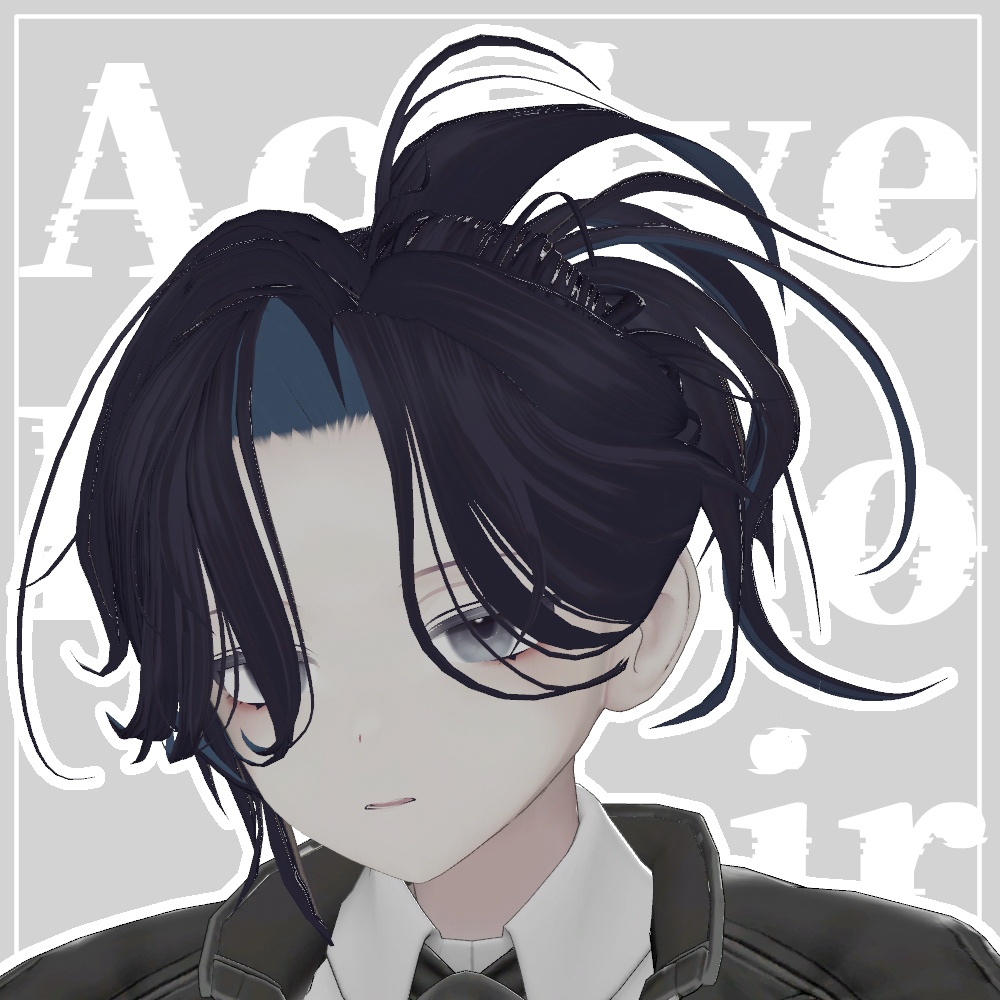 【Menno3D】ActiveDangoHair（freecollar） image