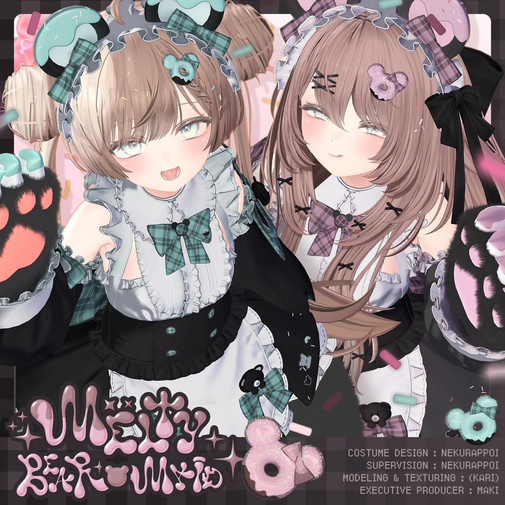 MeltyBearMaid/メルティベアメイド【25Avatar対応】 image