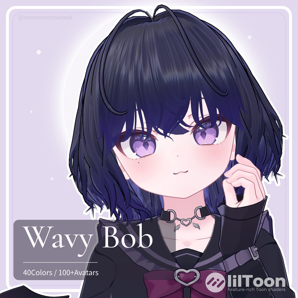 【SALE】Wavy Bob Hair【124 Avatars】 image