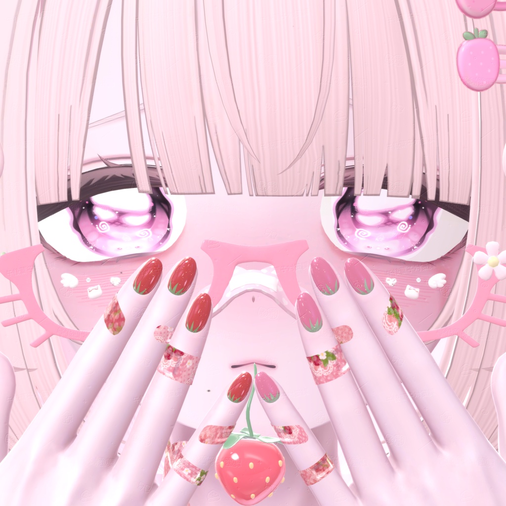 ʚいちごネイルɞ image
