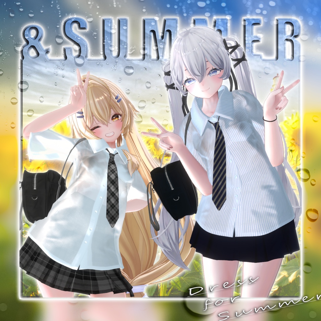 !! Late Summer SALE !! &SUMMER Vol.02 - Summer Uniform:夏の制服 <27アバター対応> image