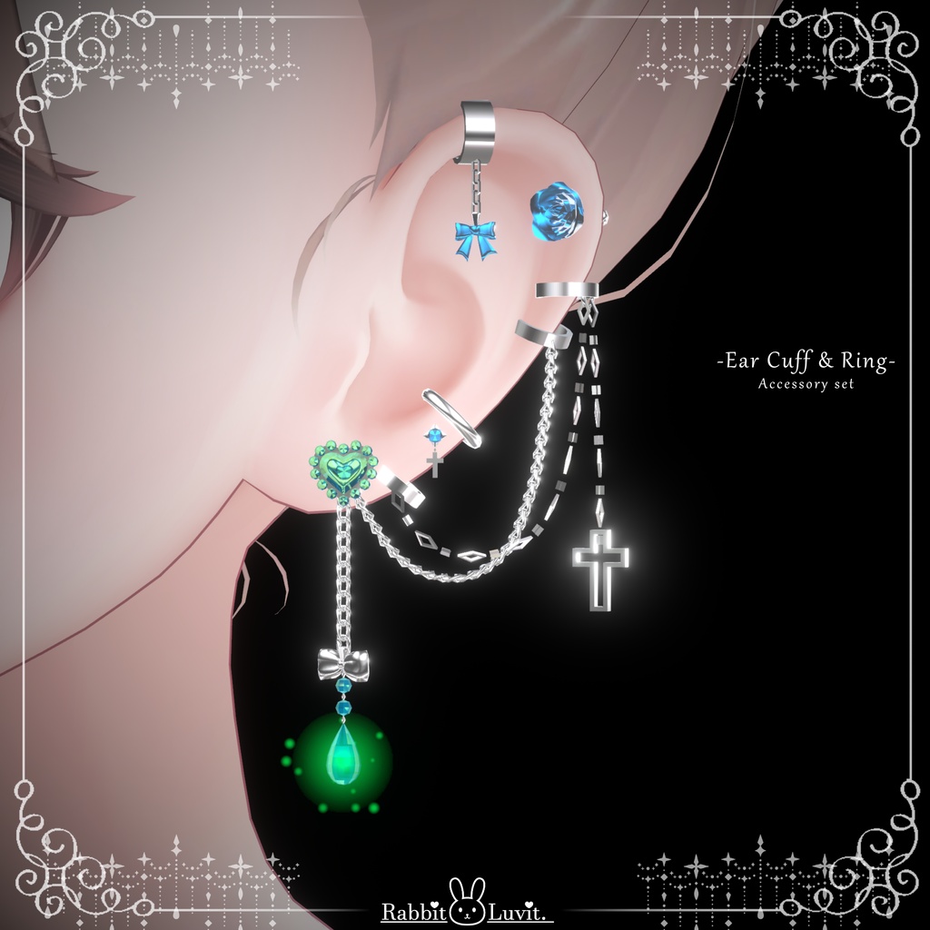 『イヤーカフ＆リング』💎RabiLuvi🐇アクセサリー(Vol.1) image