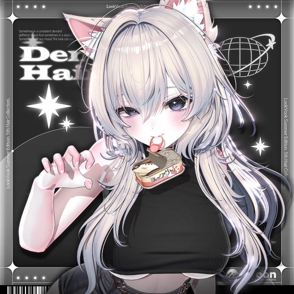 【20アバター対応】 𝐋𝐕.𝟏𝟎+ Denim_Hair 🐾 image