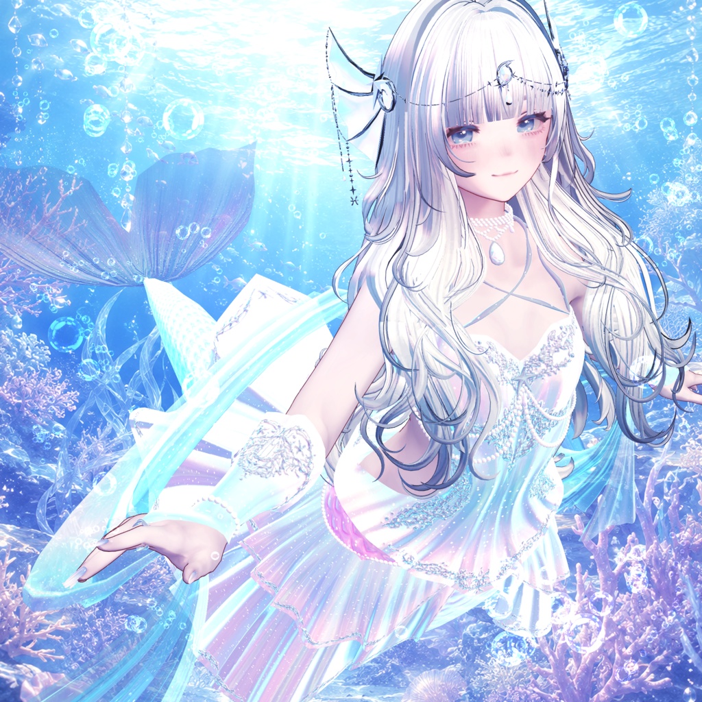 【ｽｷﾆﾝｸﾞ済み衣装】マーメイド image