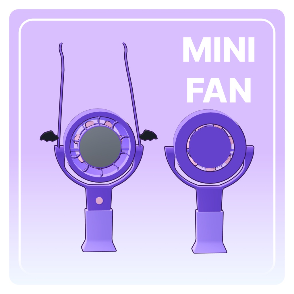 【VRChat】 Mini Fan [Modular Avatar] image