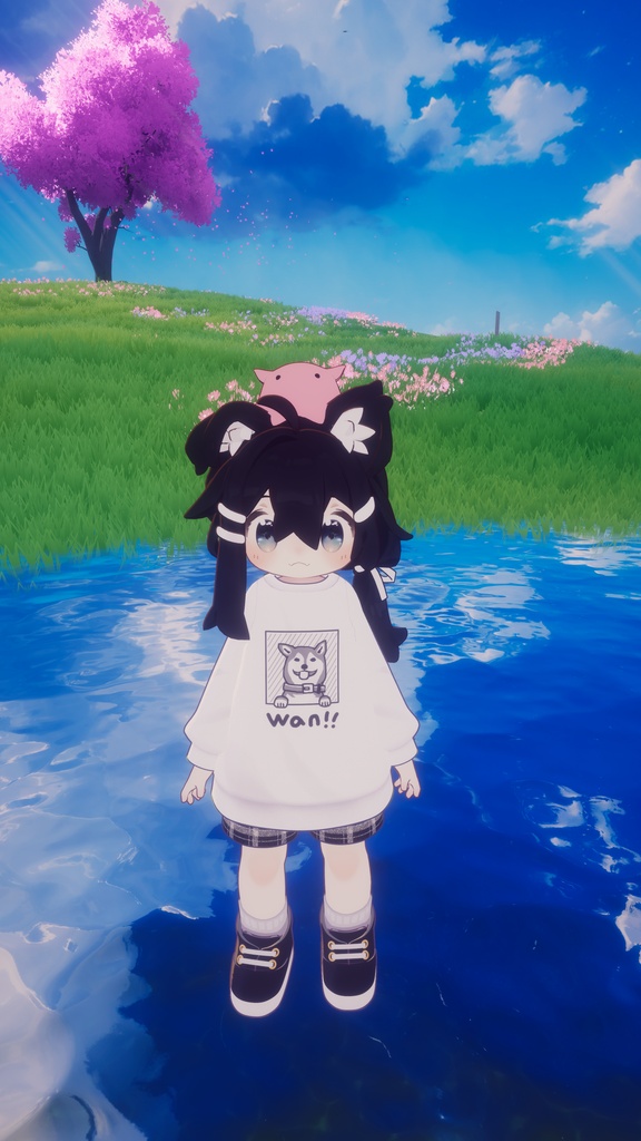 【無料/free】頭に乗せるメンダコ image